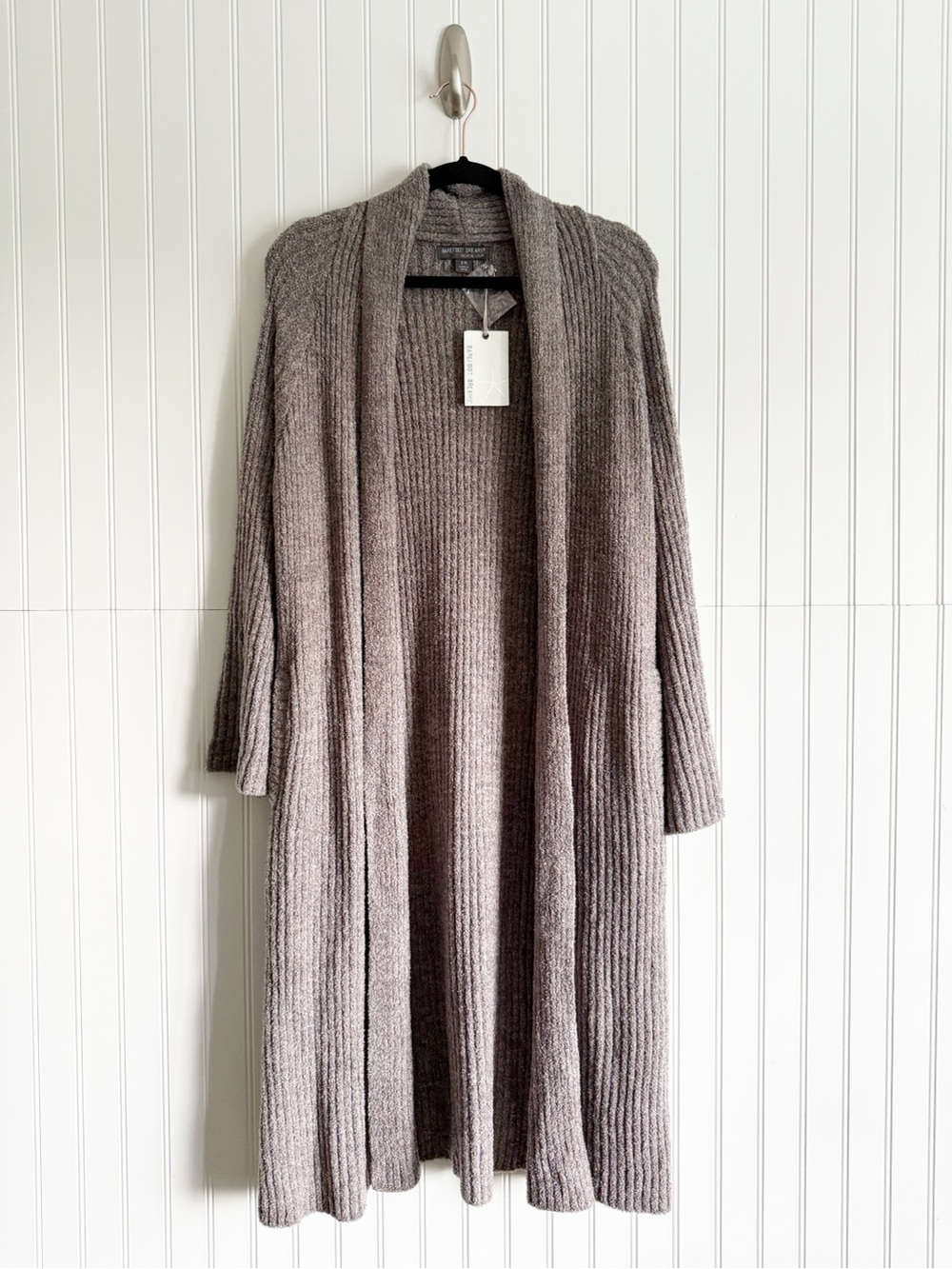 Barefoot Dreams S/M CozyChic Lite Cross Creek Cardigan